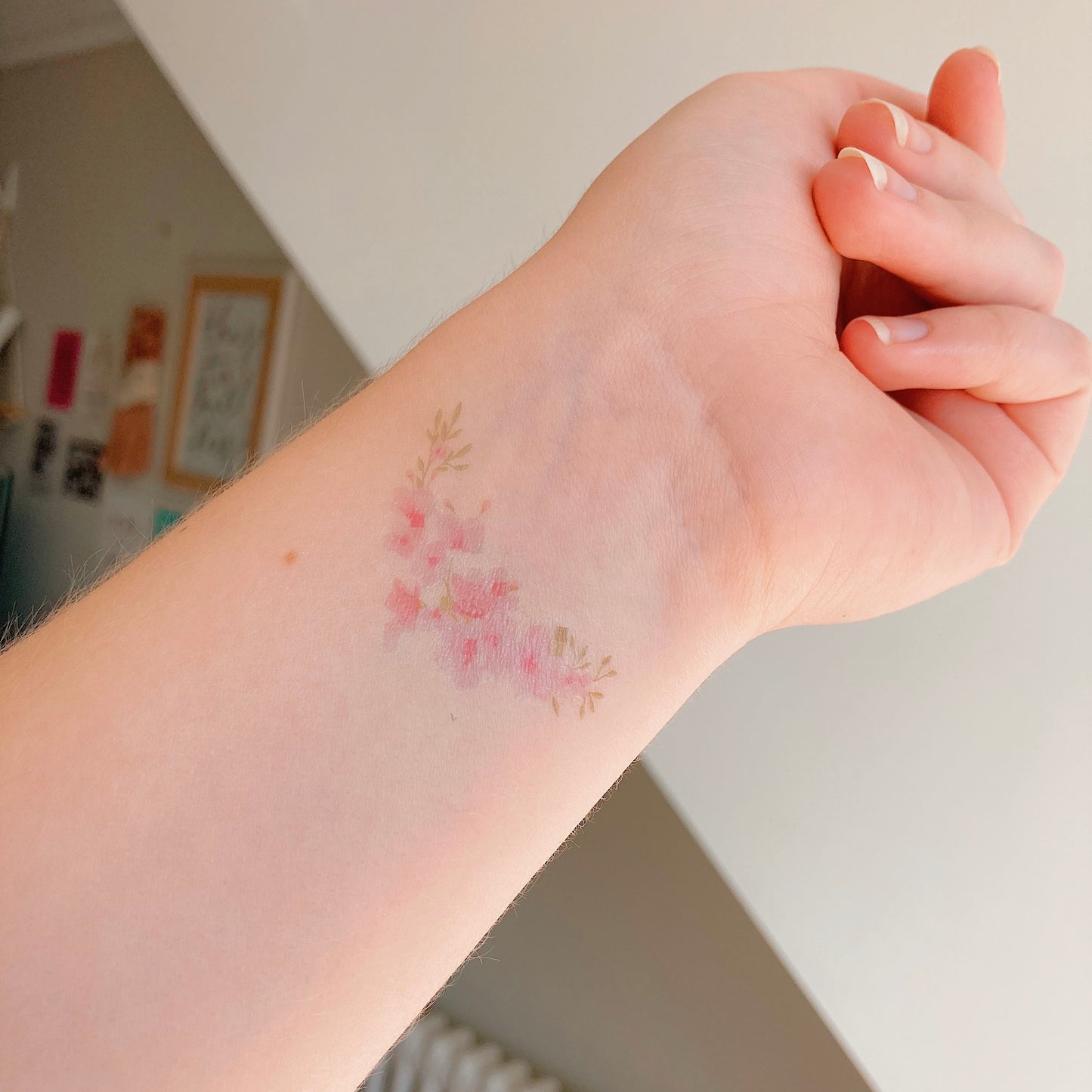 'Bouquet' Temporary Tattoo Sheet