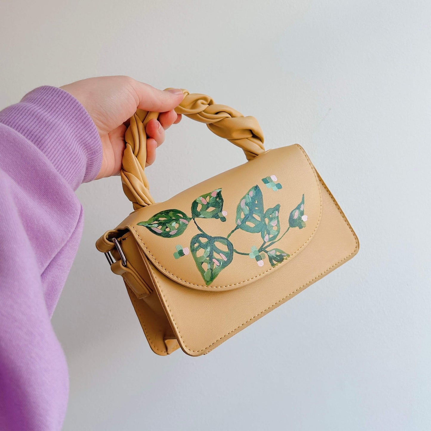 Custom Yellow Handbag