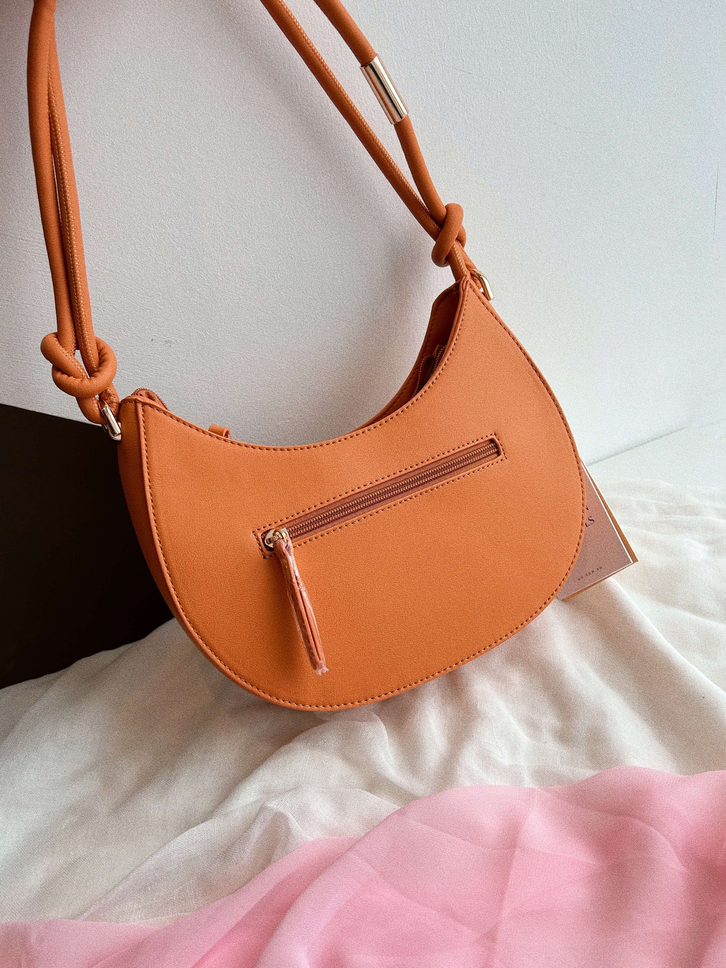 Custom Orange Handbag
